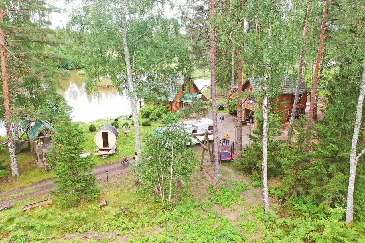 Лоджи Rančo Gobas in the forest! Jacuzzi, Sauna , Apkure! Талси-24