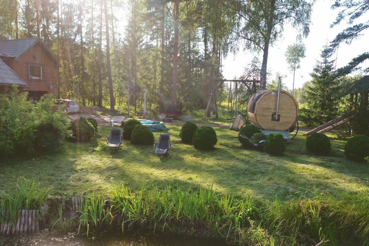 Лоджи Rančo Gobas in the forest! Jacuzzi, Sauna , Apkure! Талси-29